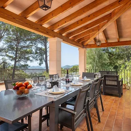 New! Pere For 10 People With Pool And Panoramic Views Es Capdella