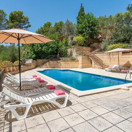 New! Pere For 10 People With Pool And Panoramic Views Villa Es Capdella